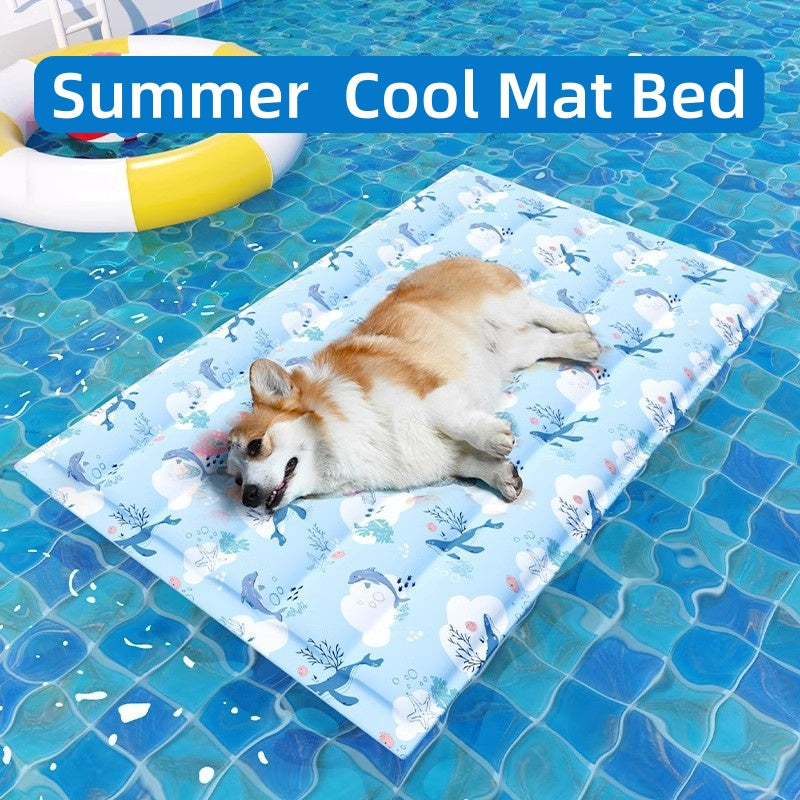 BABEECATS Pet Cooling Gel Pad – Summer Ice Bed for Dogs & Cats | Durable, Non-Toxic, Scratch-Resistant