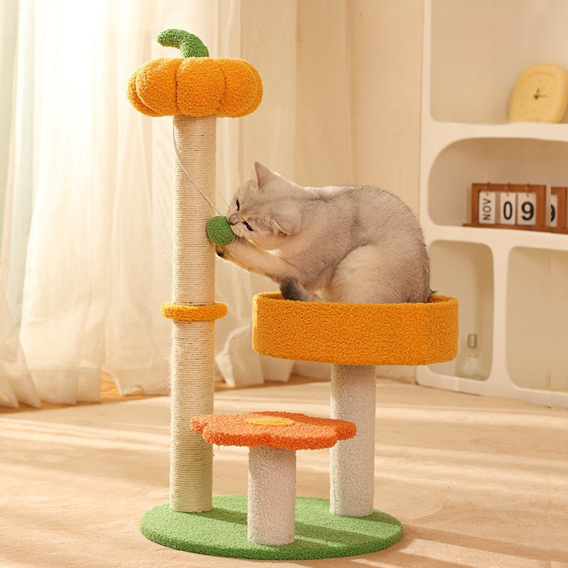 BABEECATS Pumpkin Cat Tree