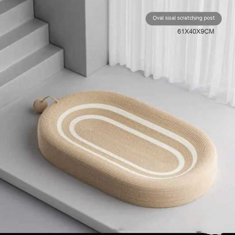 BABEECATS Sisal Cat Scratching Basin