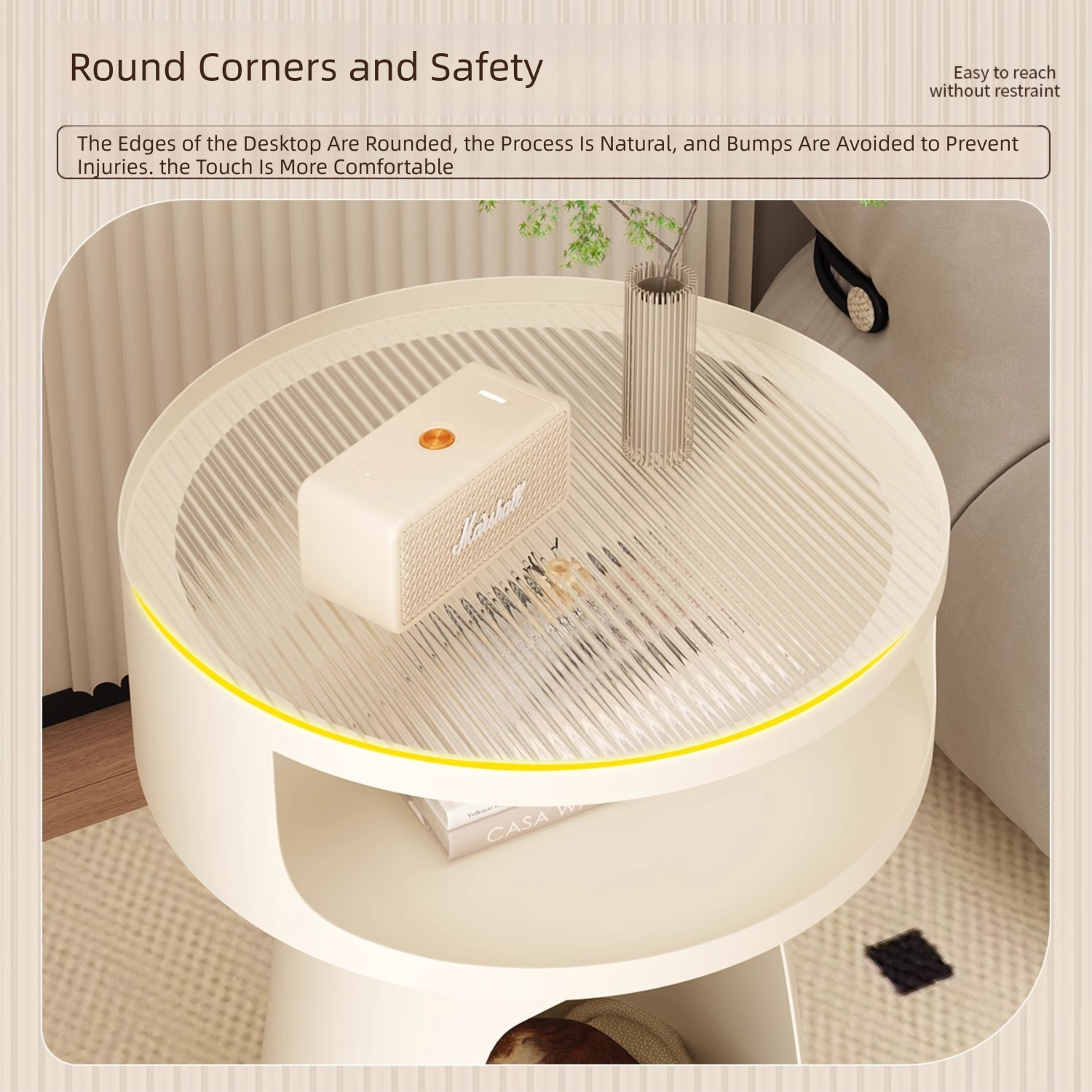 BABEECATS Minimalist Cat Nest Side Table