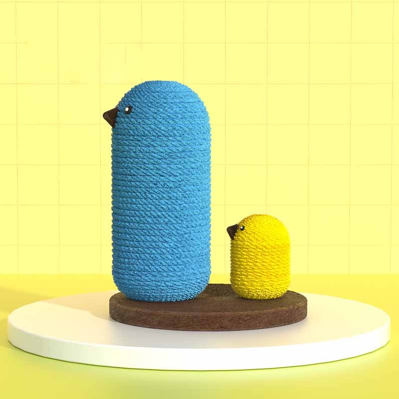 BABEECATS Pet Sisal Mushroom House Cat Climbing Frame