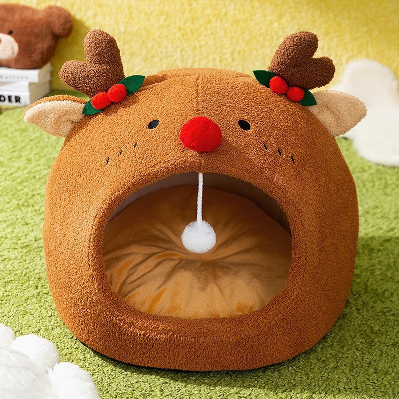 BABEECATS "Toast Bread & Animal" Cat Bed