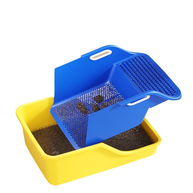 BABEECATS LazyClean Pro Self-Sifting Cat Litter Box | No Scooping, Anti-Splash & Expandable Design