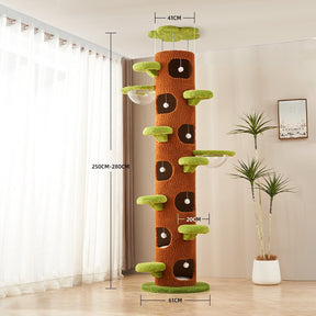 BABEECATS Super Tree Hole  Multi-layer Cat Tree Tower