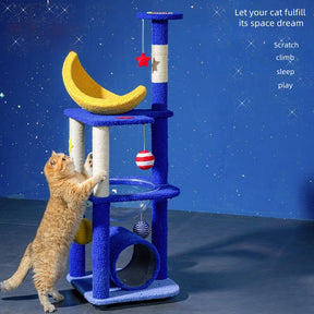 BABEECATS Universe And Starry Sky Cat Tree