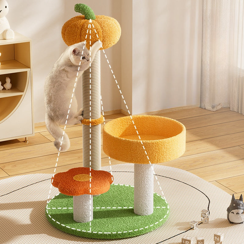 Pumpkin Cat Tree