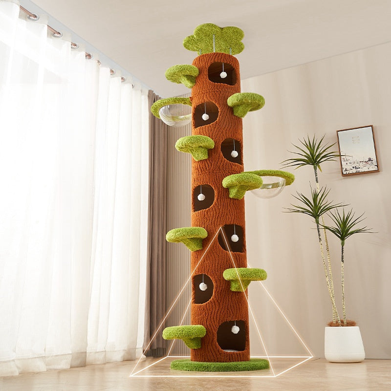 BABEECATS Super Tree Hole  Multi-layer Cat Tree Tower