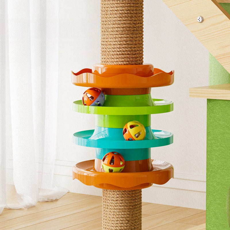 BABEECATS Green Box Cat Tree