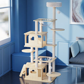 BABEECATS Twilight Star Castle Deluxe Cat Tree