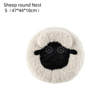 BABEECATS Sheep-Shaped Pet Warm Dream Nest