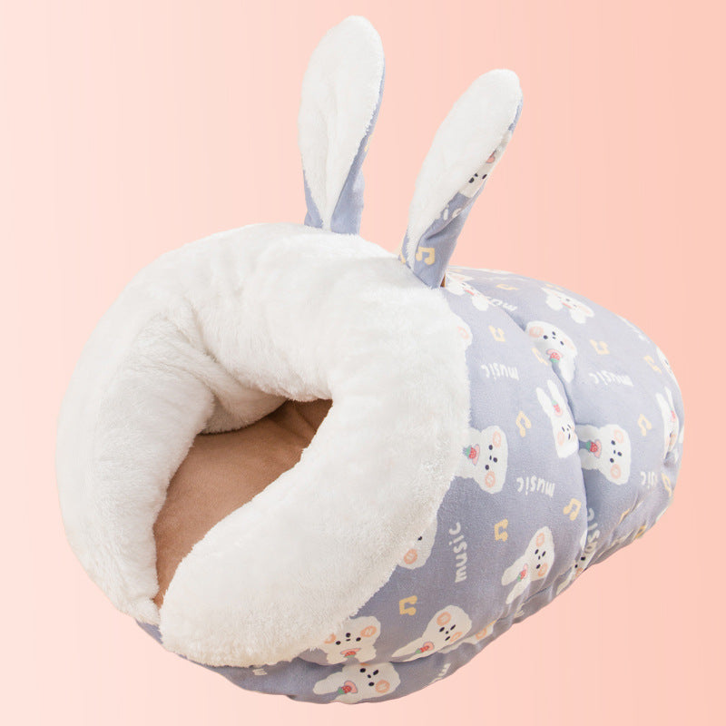 BABEECATS Rabbit Slippers Soft Cat and Dog Bed