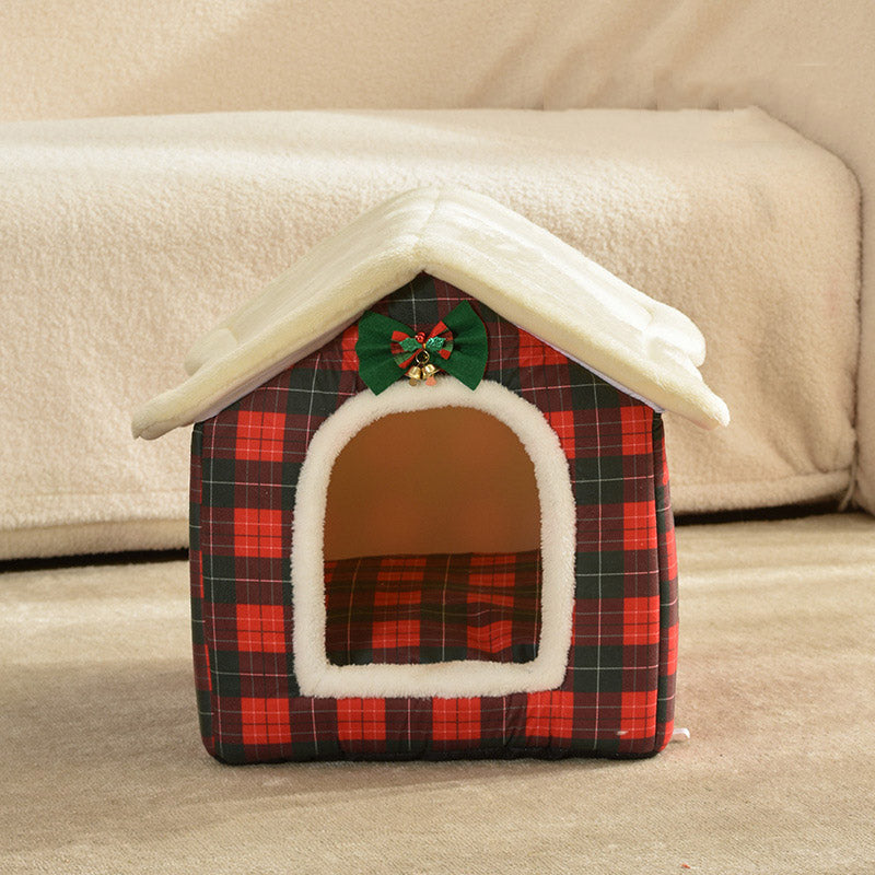 House Type Cat Nest，Four Seasons，Removable and Washable