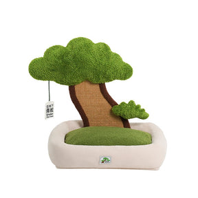 Pine Tree Cat Nest Sleeping Cat Scratching Board