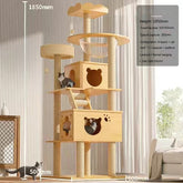 BABEECATS  K-Series Multi-Style Solid-Wood Cat Trees