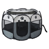 BABEECATS Octagon Foldable Pet Fence Pet Delivery Room