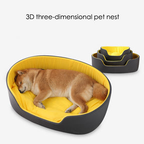 Yellow-B Pet Bed