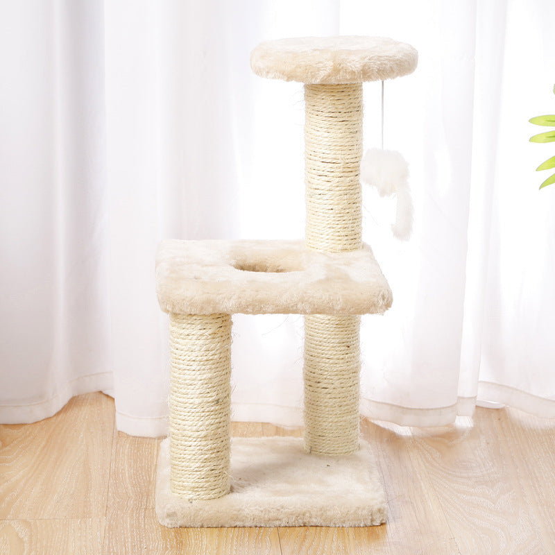 Small Plush Cat Tree