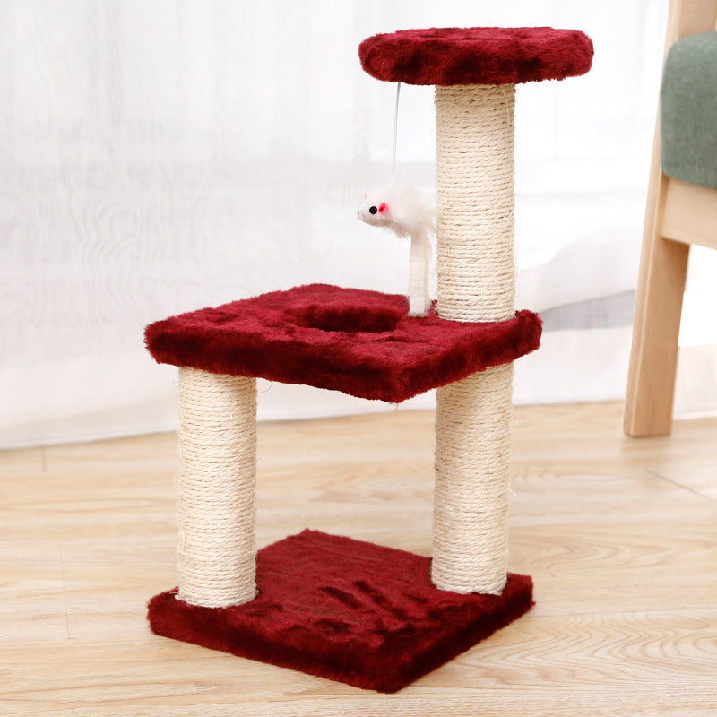 Small Plush Cat Tree