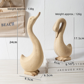 Recrafted Wooden Animal Decor – Unfinished DIY Paintable Figurines