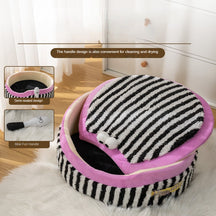 BABEECATS Zebra Stripes Cushion Series Cat Nest