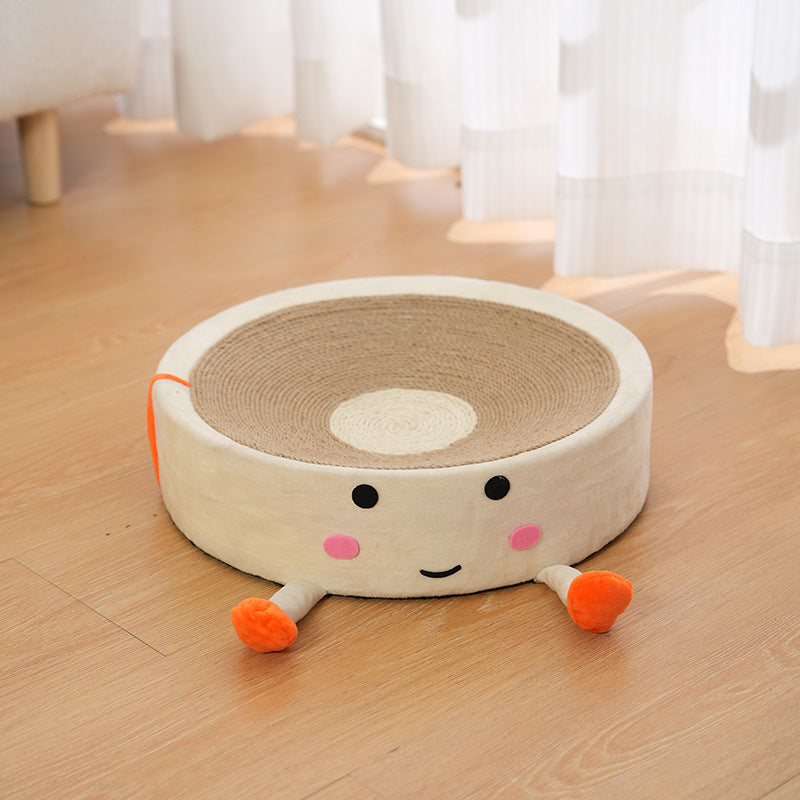 BABEECATS Cute Sisal Cat Scratching Board Nest