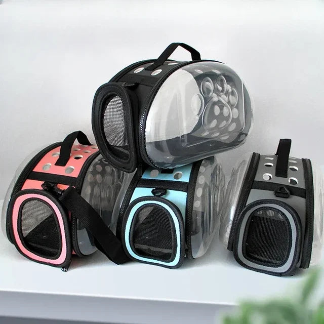 Portable Travel Breathable Cat Transport Bag  Handbag