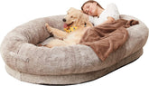 Sleeping With Your Pet,Super Big Bed For Person Also Pet,Big Dog Bed