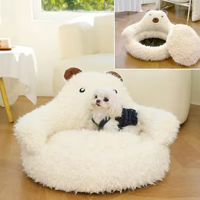 BABEECATS Cute Alpaca Cat Bed Pet Mats