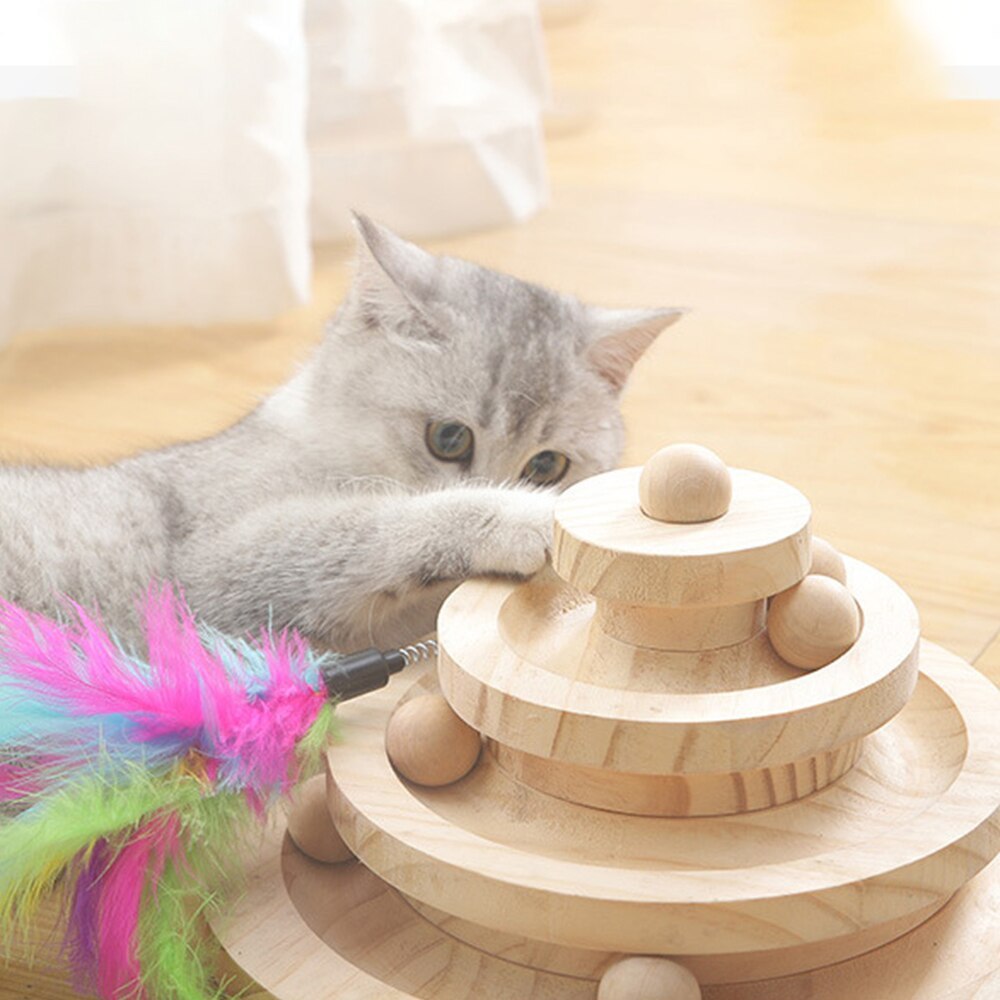 Three Layer Combined Climbing Frame Of Doumao Turntable Ball