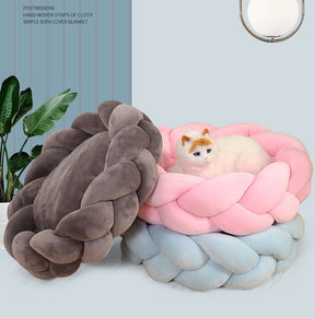 BABEECATS Chinese Doughnut Shape Warm Pet Nest