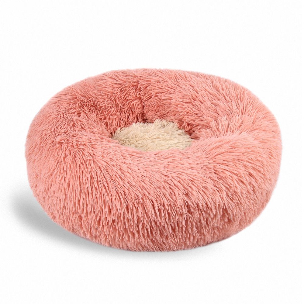 BABEECATS Donut Shape Plush Warm Cat Nest