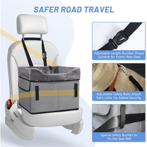 Portable Dog Car Safy Seats, Car Dog Beds