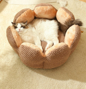 BABEECATS Cactus Petal Shaped Cat Nest