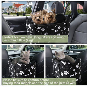 Claw-Imprint Car Nest， Pet Outing Car Control