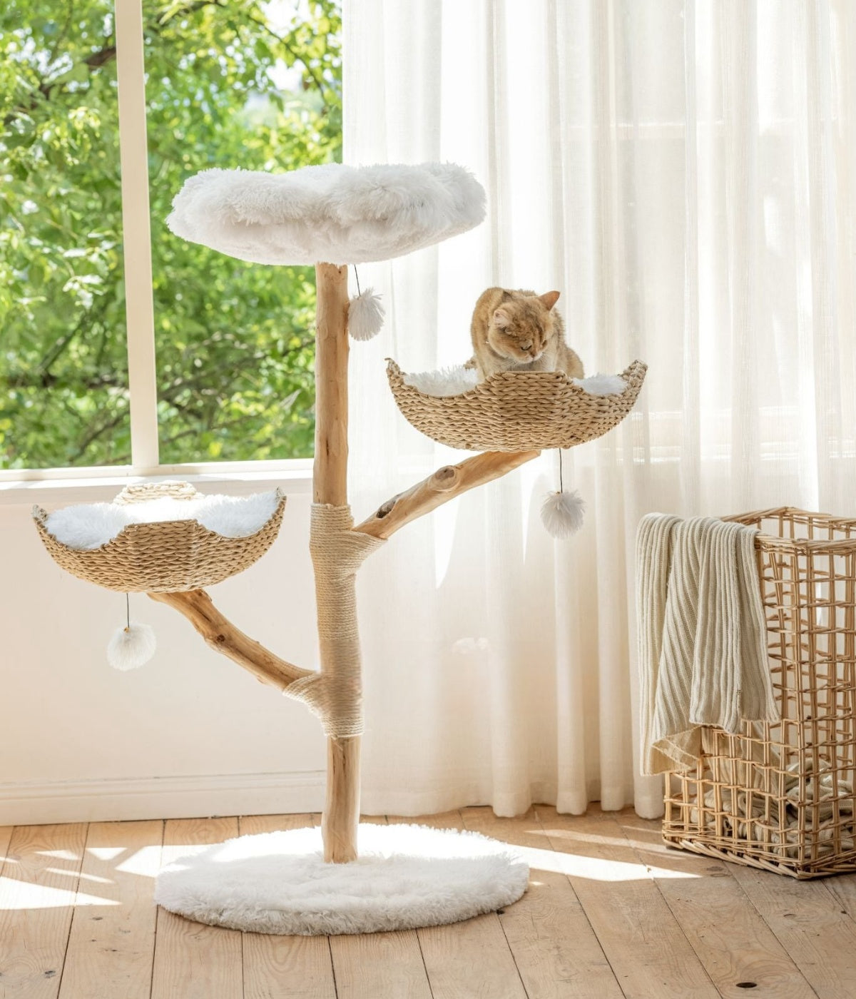 BABEECATS Blooming Cloudfort Cat Tree