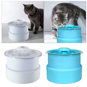 Foldable Pet Water Dispenser, Luminous , Water Cycle  Water Feeder