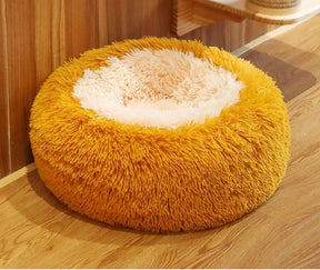 BABEECATS Donut Shape Plush Warm Cat Nest