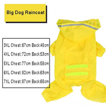 Dog Raincoat， Jumpsuit， Pet Cloak， Waterproof Jacket