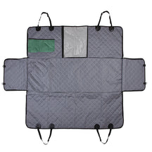 Car Rear Back Seat Mat ，Hammock，With Zipper And Pockets