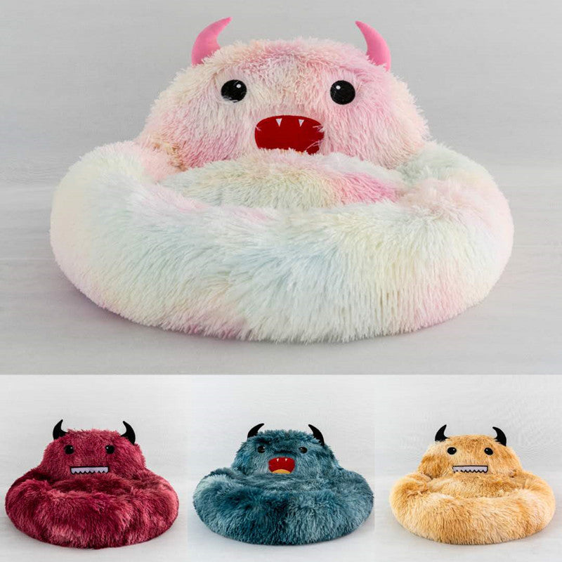 BABEECATS Plush Small Monster Pet Nest