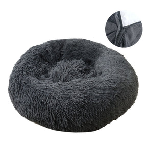 BABEECATS  Round Plush  Cat Bed,  Dog Ced