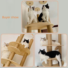 BABEECATS The Golden Cudgel DIY Cat Tree