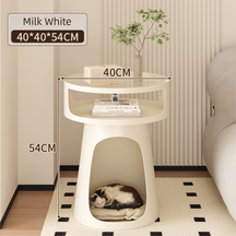 BABEECATS Minimalist Cat Nest Side Table