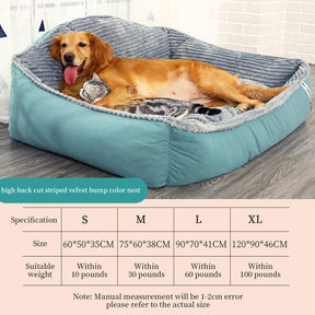 BABEECATS Large Dog House Warm Mat Sofa Dog Cushion