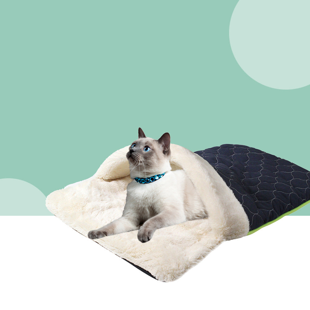 BABEECATS Soft And Comfortable Plush Cat Sleeping Bag