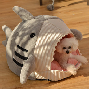 BABEECATS Big Mouth Shark Pet Nest