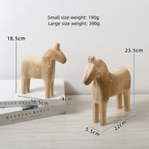 Recrafted Wooden Animal Decor – Unfinished DIY Paintable Figurines