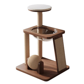 BABEECATS ELF Walnut Color Cat Tree