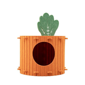 BABEECATS Carrot Felt Cat Nest