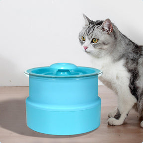 Foldable Pet Water Dispenser, Luminous , Water Cycle  Water Feeder